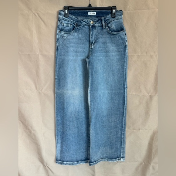 Classic Blue wide leg Women's Jeans - Picture 1 of 4